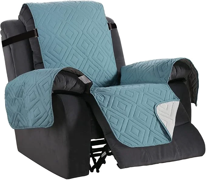 Organic H.VERSAILTEX Reversible Quilted Recliner Covers Water Resistant Furniture Powerful