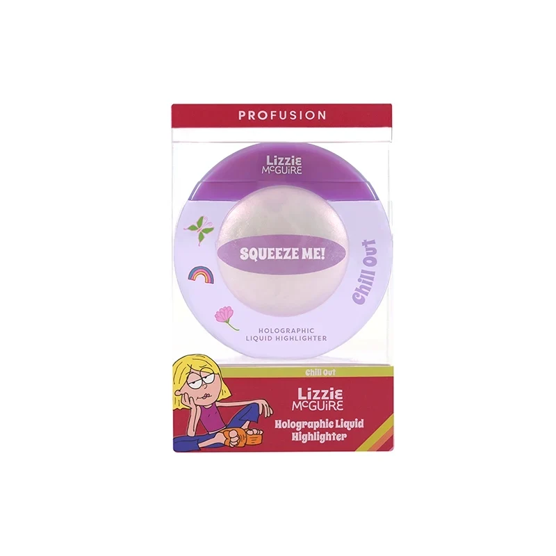 Trendy Lizzie McGuire Chill Out Holographic Liquid Highlighter Environmentally Friendly