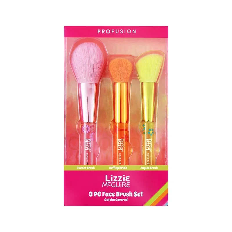 Artisan Lizzie McGuire Gotcha Covered 3 PC Face Brush Set Verified