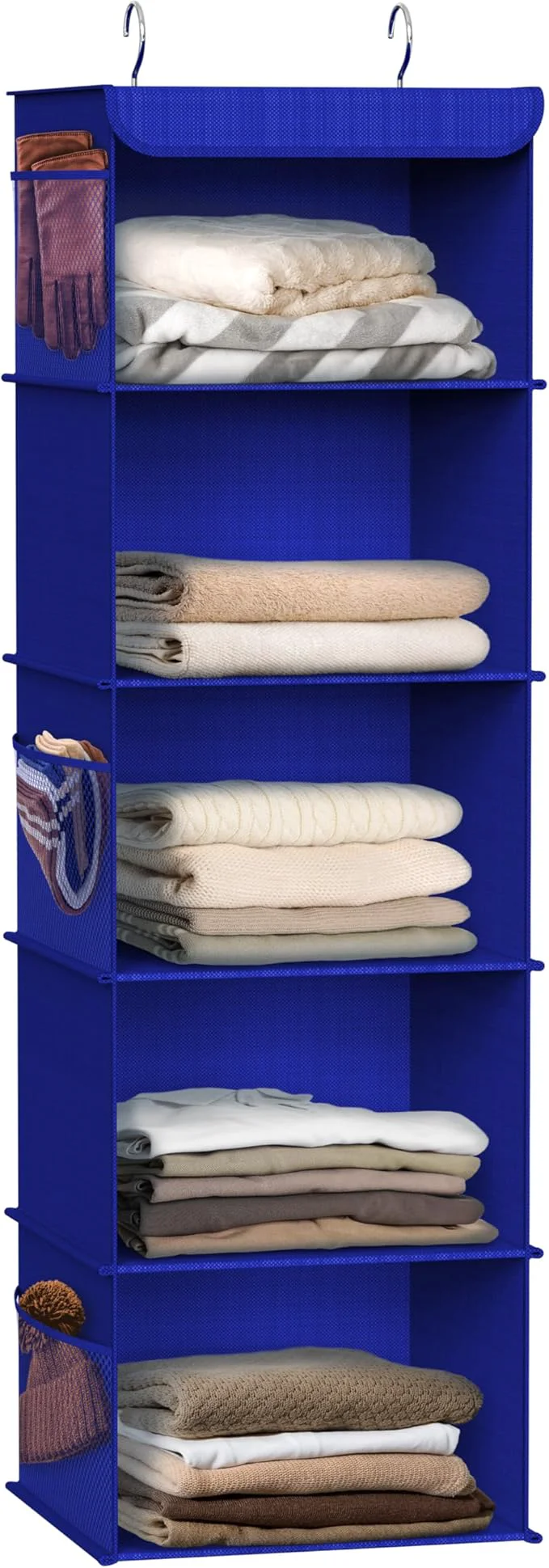 Genuine Simple Houseware 5 Shelf Hanging Closet Organizer Dark BlueAbout ThisOverview Consistent
