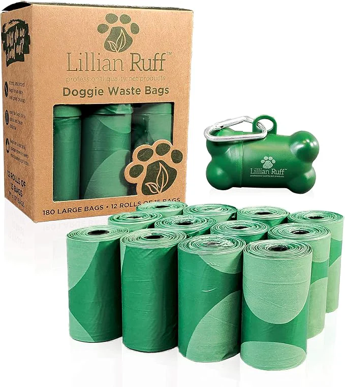 World-Class Lillian Ruff Doggie Bags for Poop Crafted