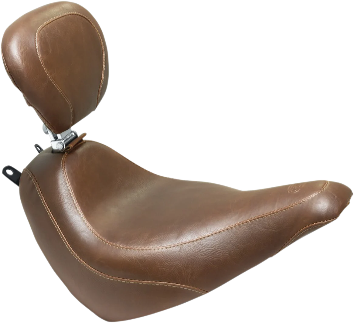 Stylish MUSTANG Wide Tripper Seat – Driver’s Backrest – Brown 83001 Fast