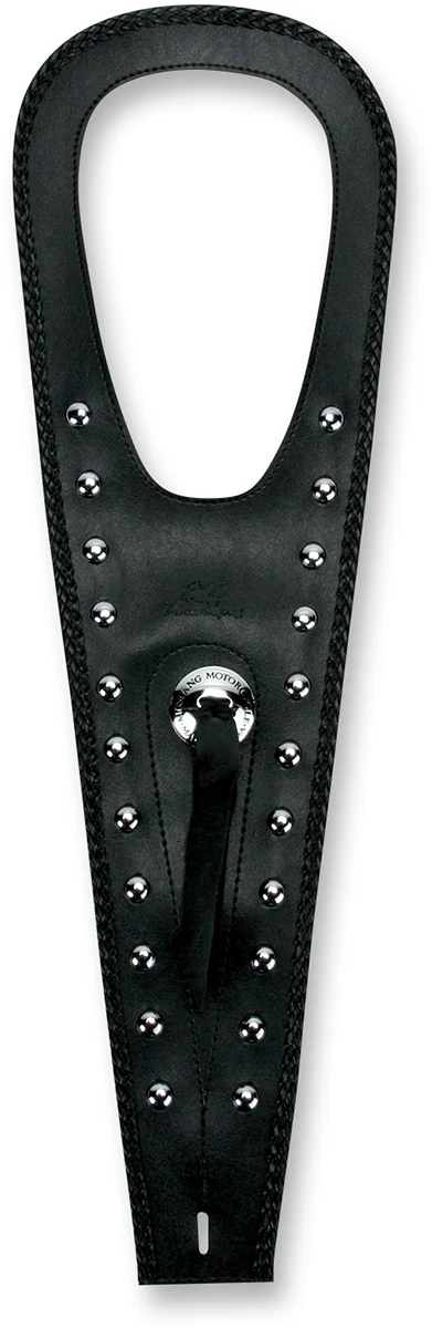 Superior MUSTANG Cruiser Tank Bib – Studs Concho – Black – Kawasaki 93160 Authentic