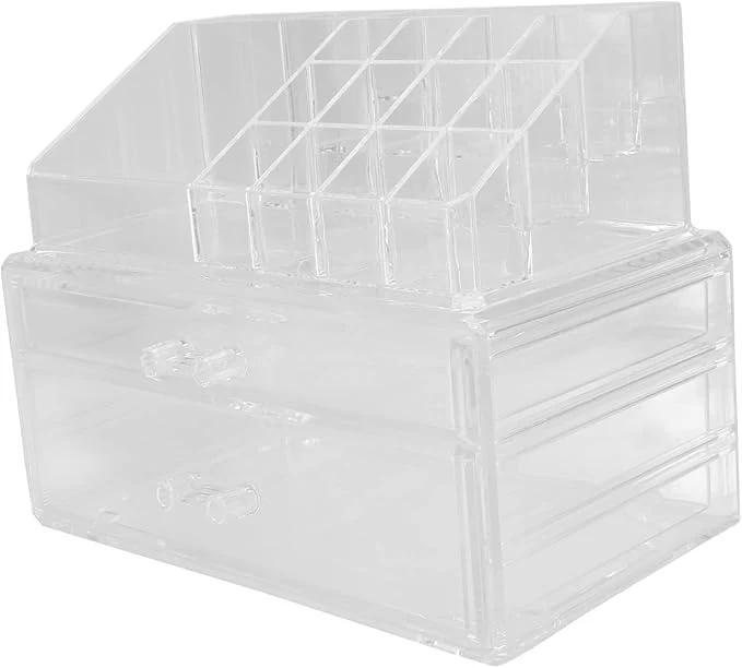Fine 1Pc Acrylic Makeup Storage Box Transparent Drawer Type Organizer for Cosmetics Lightweight Decorative Storage for Home for Students ColleaguesAbout ThisOverview Powerful
