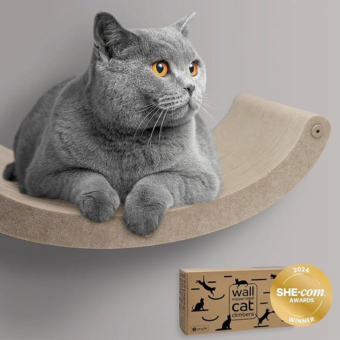 World-Class Wall Mounted Cat Hammock Bed by Pryde Pets Lightweight