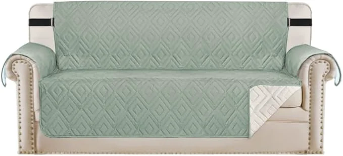 Safe H.VERSAILTEX Reversible Sofa Slipcover Furniture Protector Water Resistant 2 Excellent