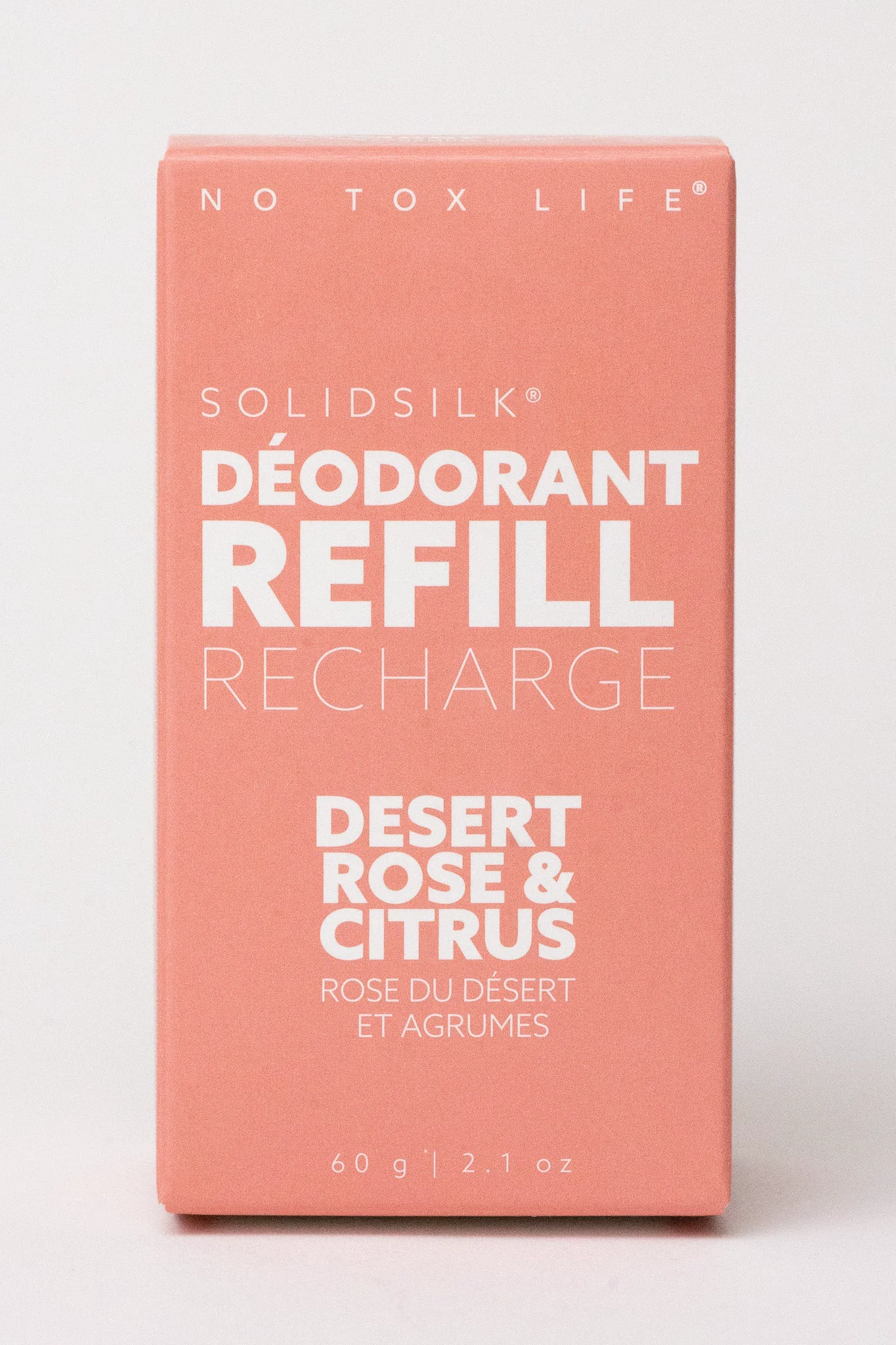Fast SOLIDSILK® Deodorant Refill Capsule Desert Rose Citrus – No Tox Life® Efficient