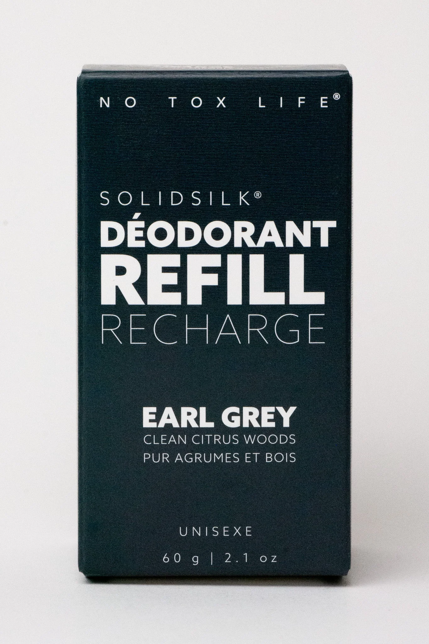 Clean SOLIDSILK® Deodorant Refill Capsule Earl Grey – No Tox Life® Versatile