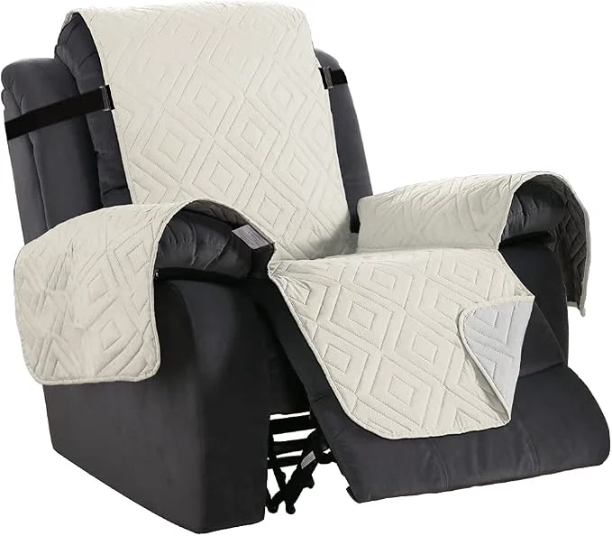 Professional H.VERSAILTEX Reversible Quilted Recliner Covers Water Resistant Furniture Outstanding