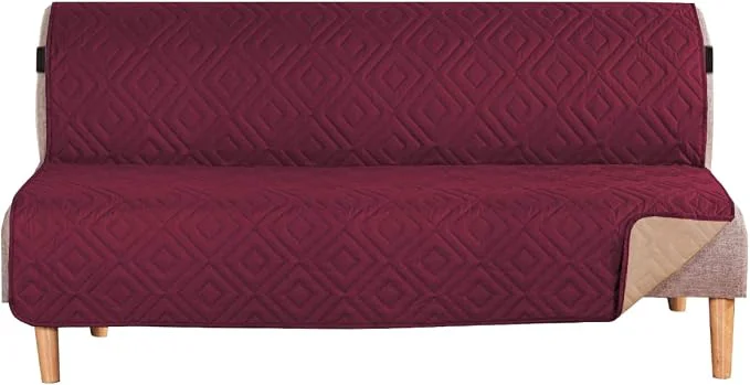 Solid H.VERSAILTEX Futon Cover Reversible Sofa Slipcover Furniture Protector Water Next-Generation