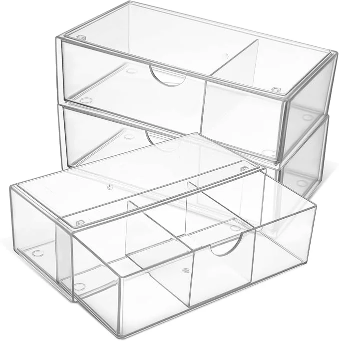 User-Friendly Alipis 3pcs Acrylic Makeup Organizer Desk Storage Box Skincare Shelf Compartment for Lipstick BrushAbout ThisOverview Lightweight