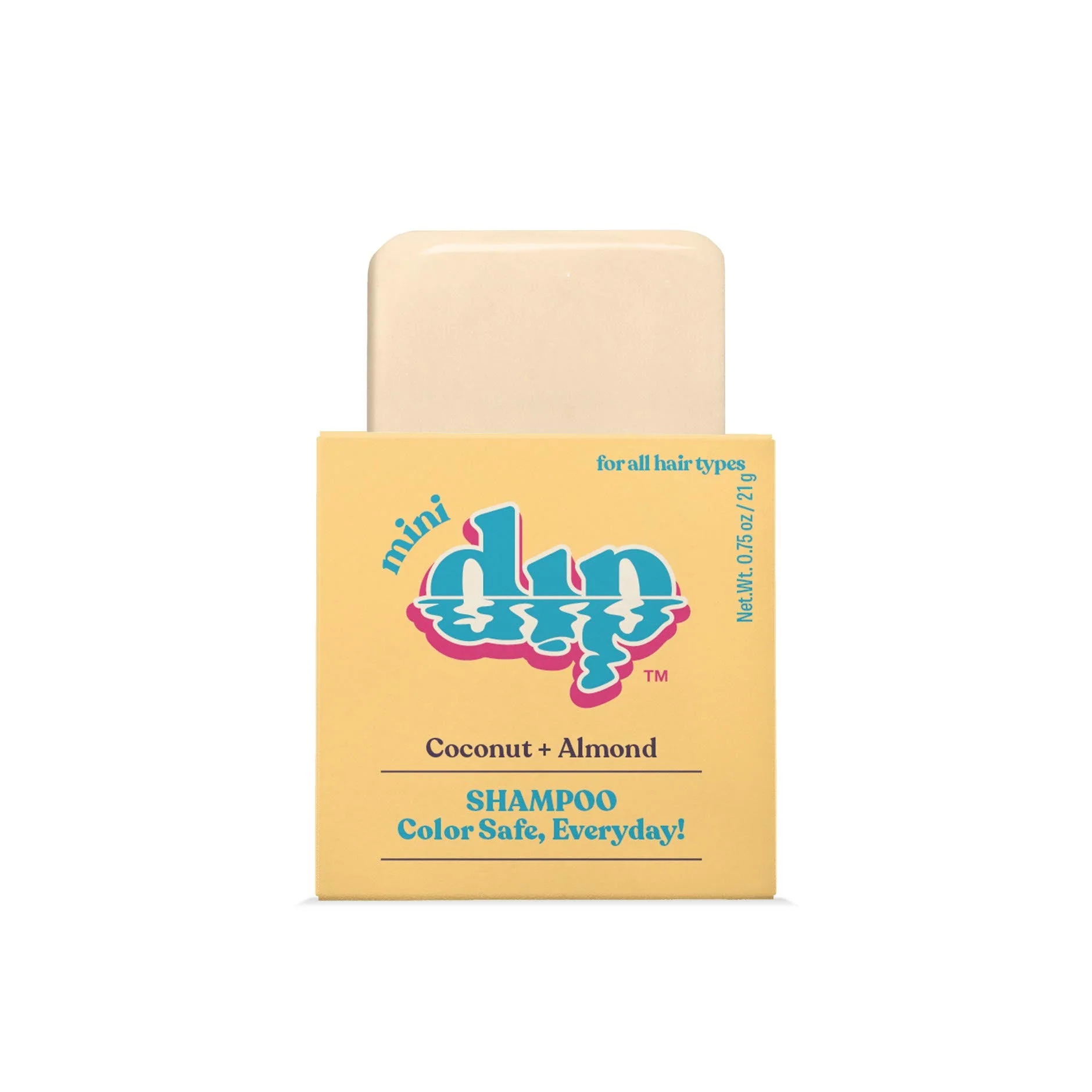 Stylish Shampoing solide Mini Dip Cheveux colorés Usage quotidien – Coco Amande Expertly Made