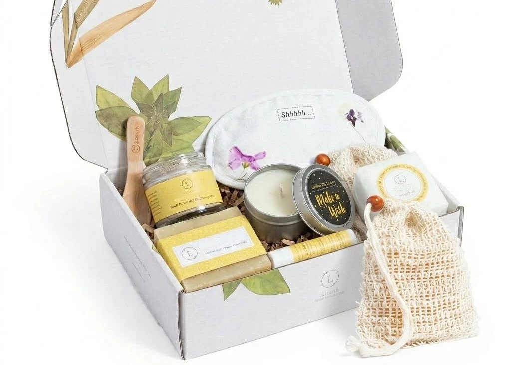 Optimized Ensemble de soins corporels au citron naturel un cadeau attentionné pour dire « je pense à toi » High-End
