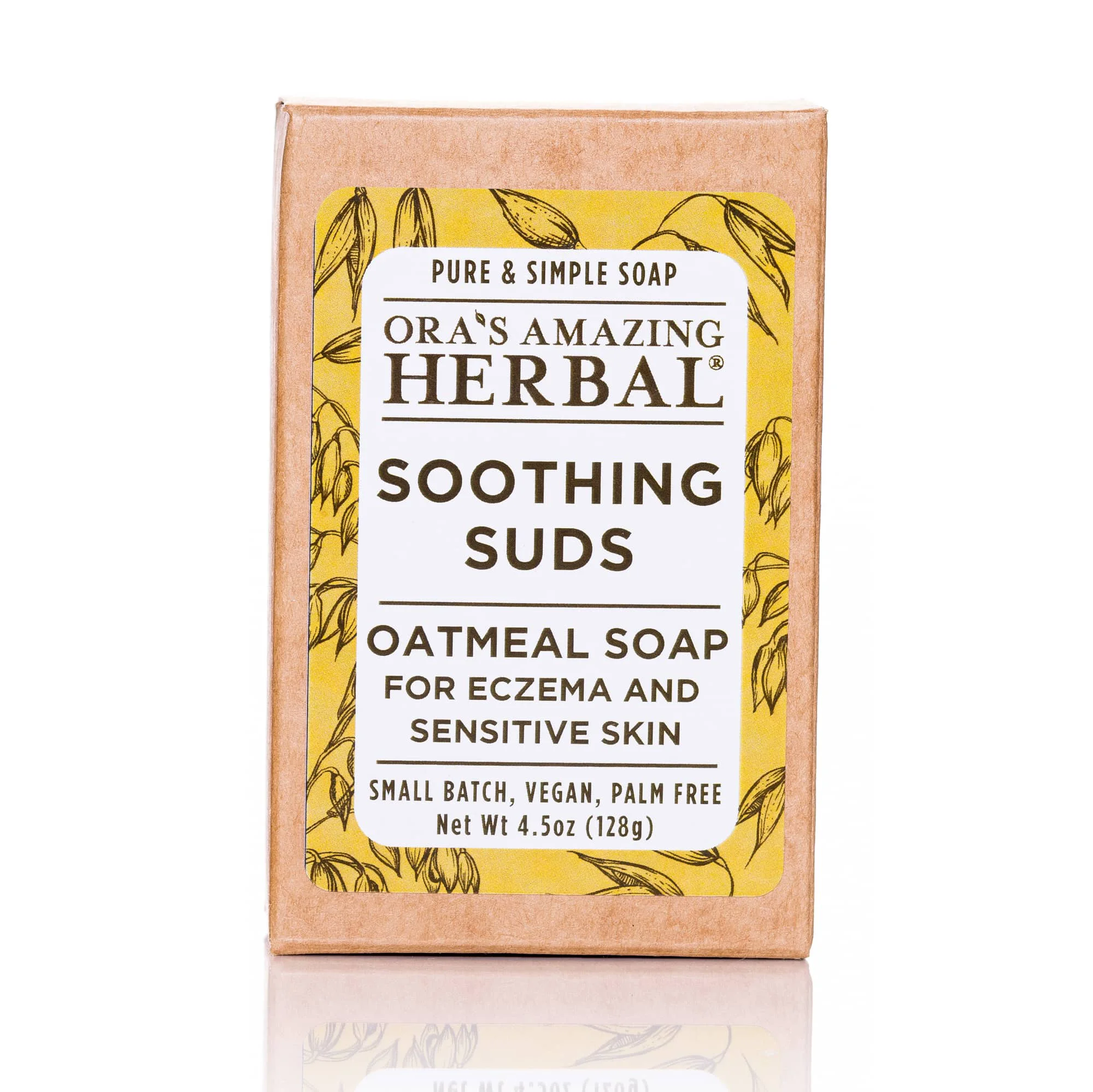 Authentic Savon à l’avoine apaisant pour l’eczéma et les peaux sensibles Traditional