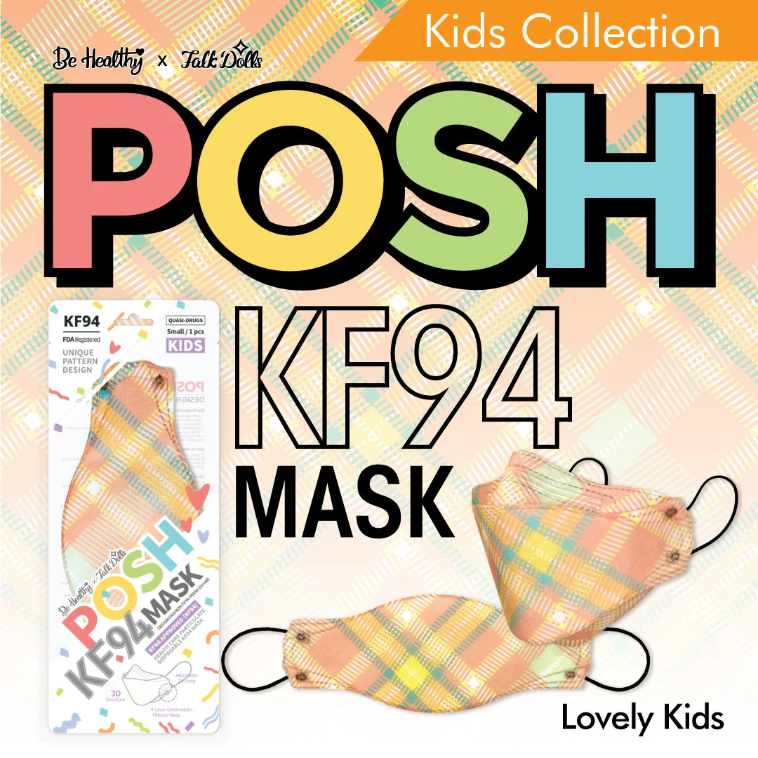 Fast Masque POSH KF94 pour enfants KA03 Functional