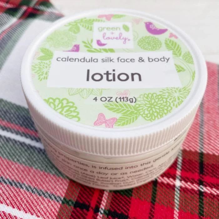 Organic Lotion visage et corps au calendula Crème corporelle User-Friendly