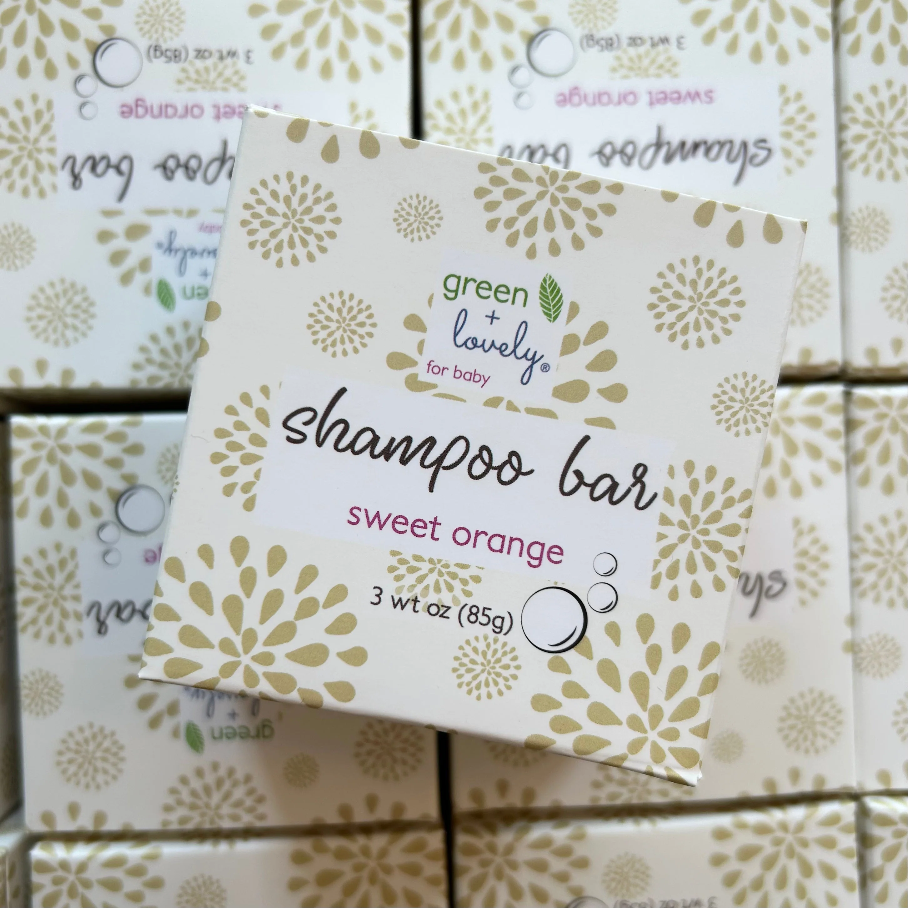 Flexible Shampoing Bébé Pain de Savon Corps Orange Douce Clean