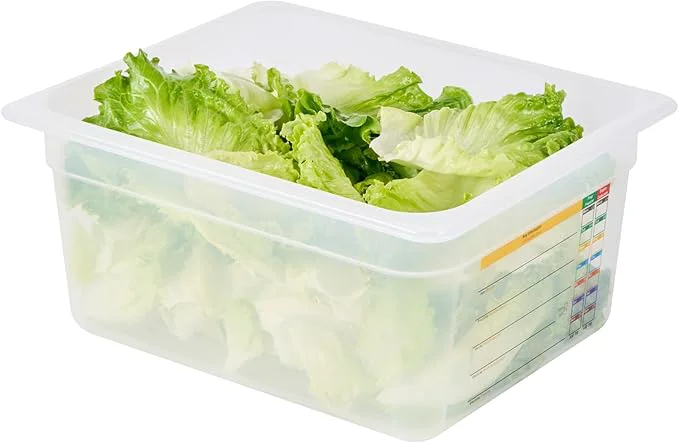 Genuine Restaurantware Food Storage Container 10 Pack of 12.7 x 10.3 x 3.9 Inches Plastic Stackable Storage Box White Reusable Label Container Dishwasher Safe For Restaurants And KitchensAbout ThisOverview Organic