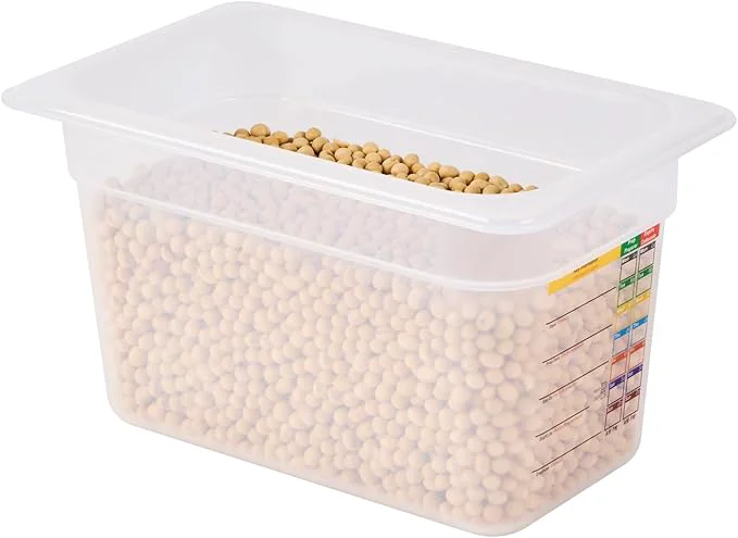 High-Performance Restaurantware Food Storage Container 10 Pack of 10.3 x 6.2 x 5.9 Inches Plastic Stackable Storage Box White Reusable Label Container Dishwasher Safe For Restaurants And KitchensAbout ThisOverview Durable