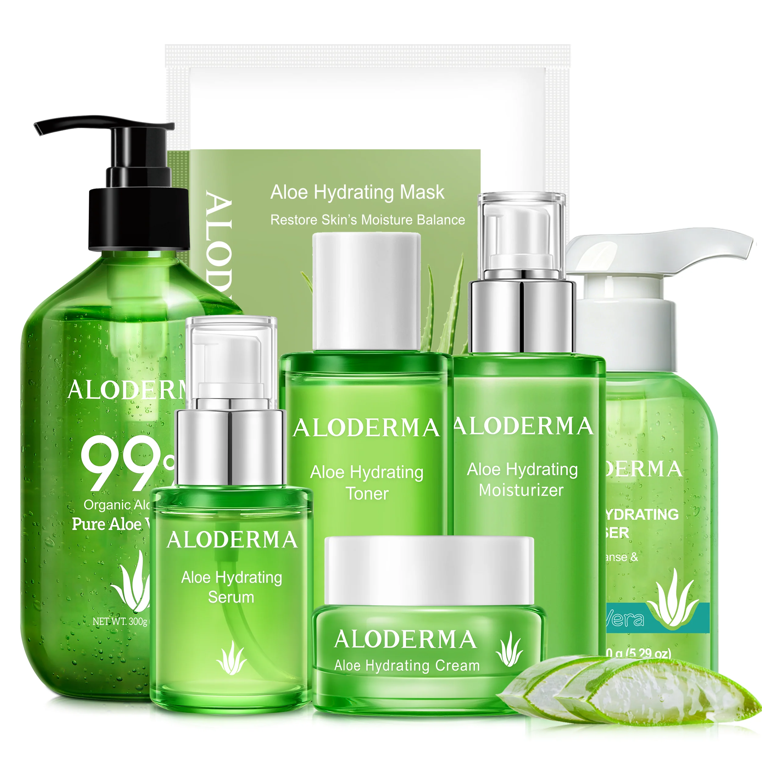 Powerful Coffret Hydratation Luxe à l’Aloe Vera Contemporary