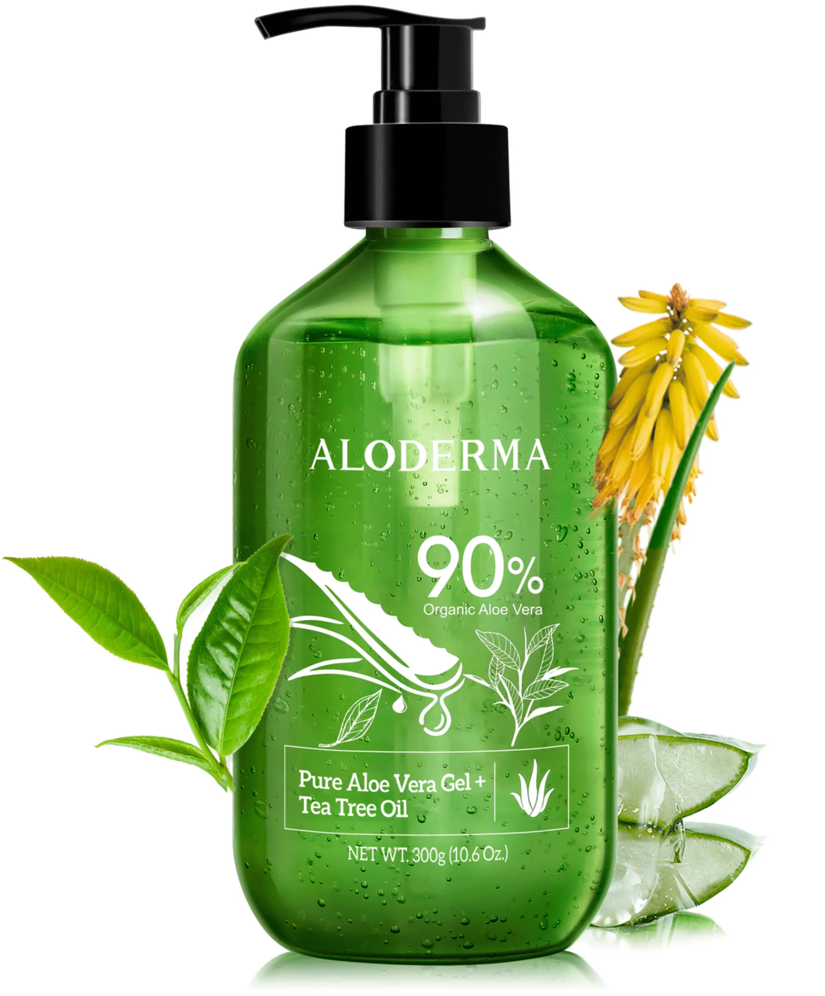 Innovative Gel pur d’Aloe Vera Huile d’Arbre à Thé High-Quality