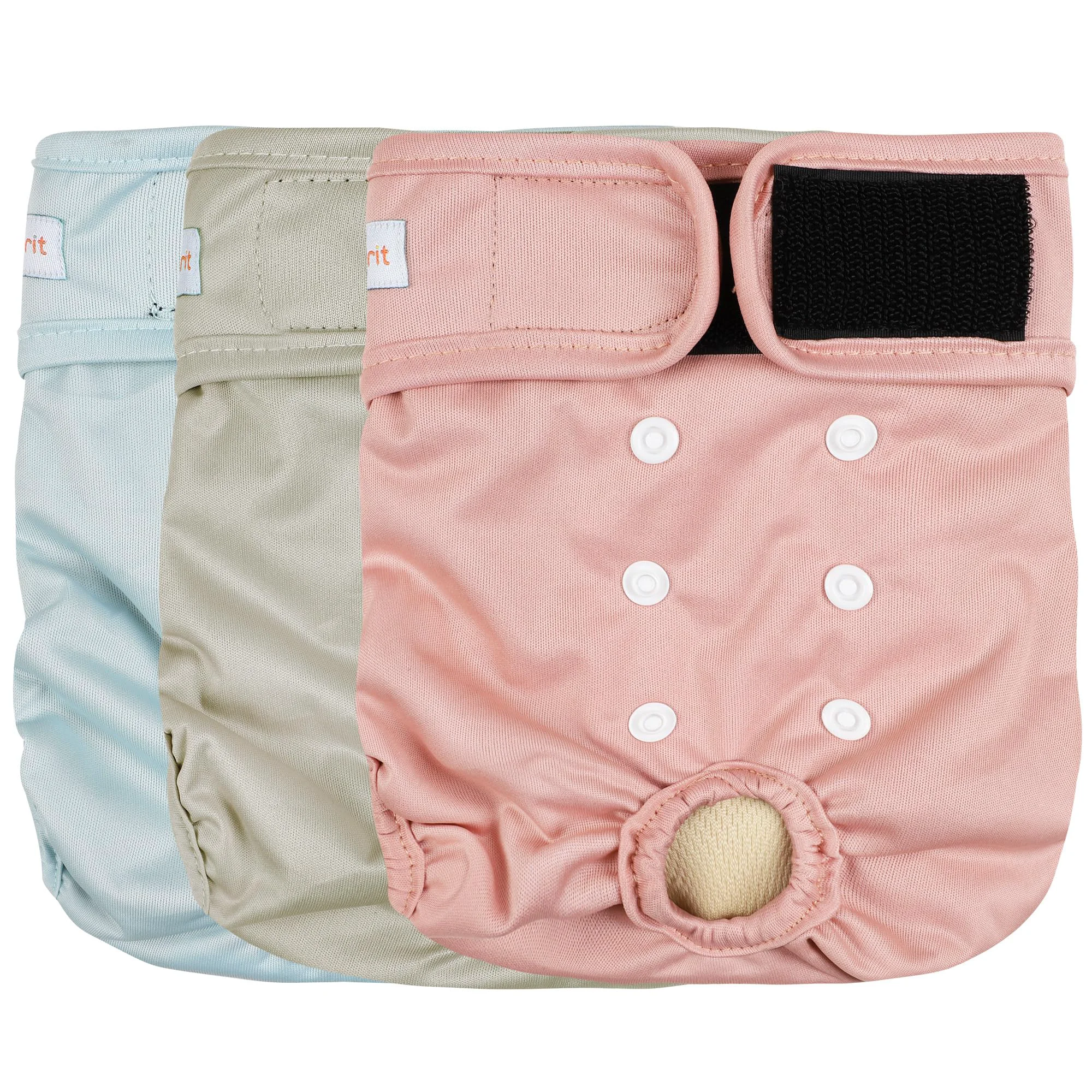 Next-Generation Langsprit Washable Female Dog Diapers - Reusable Heat Panties for Dogs in Heat Incontinence XXL Original