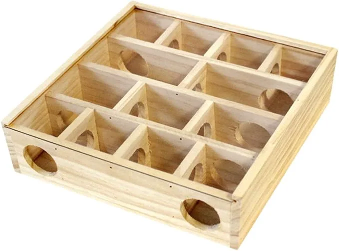World-Class balacoo Hamster Toy Hamster Accessory Multi-Grid Mouse Maze Household Mouse Reusable