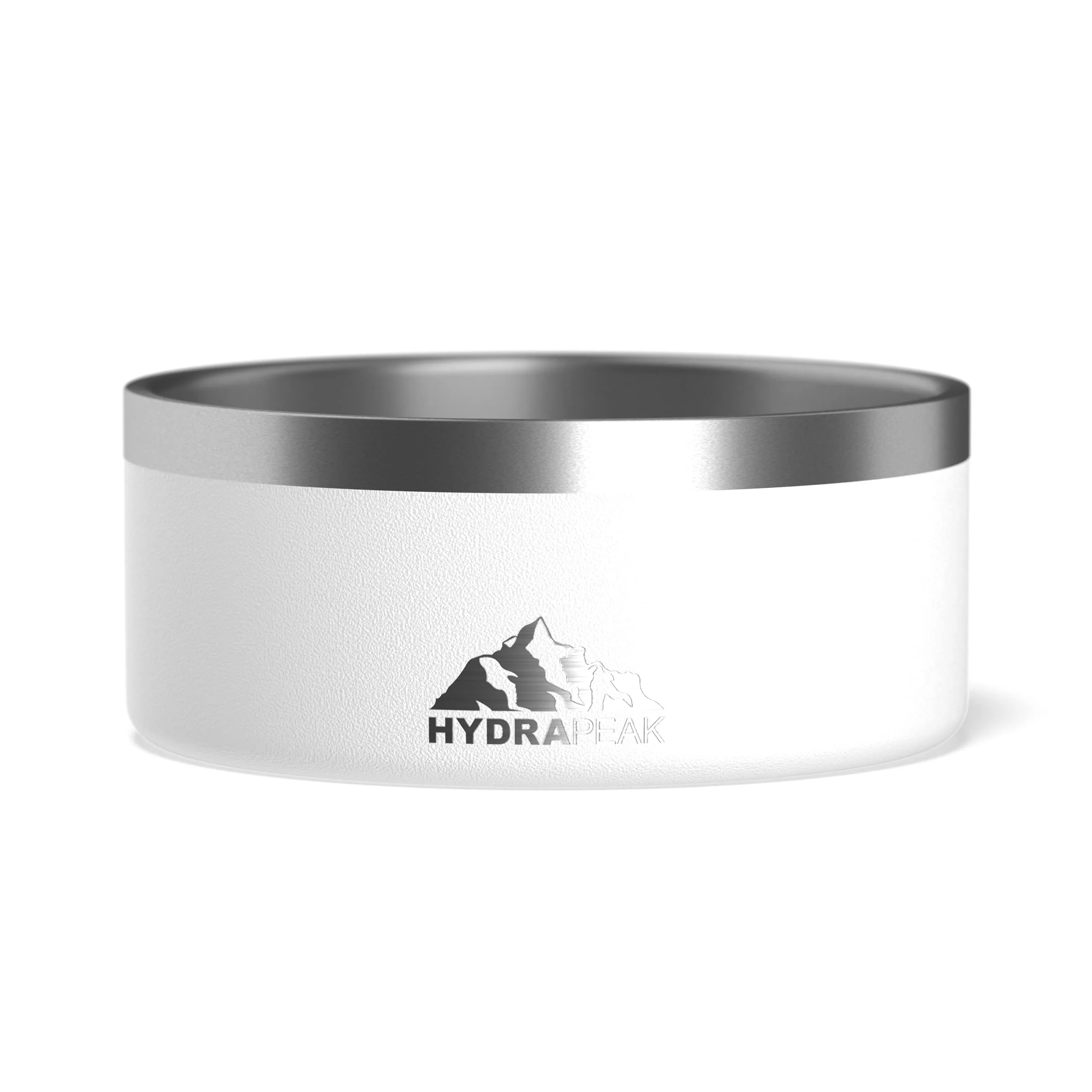 Solid Hydrapeak Dog Bowl – Non-Slip Stainless Steel Food Water Dish 32oz 64oz Powerful