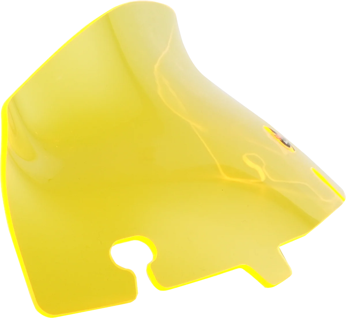 Crafted KLOCK WERKS Kolor Flare Windshield – 4 – Yellow Ice – FLH KWW-01-0649 Smart
