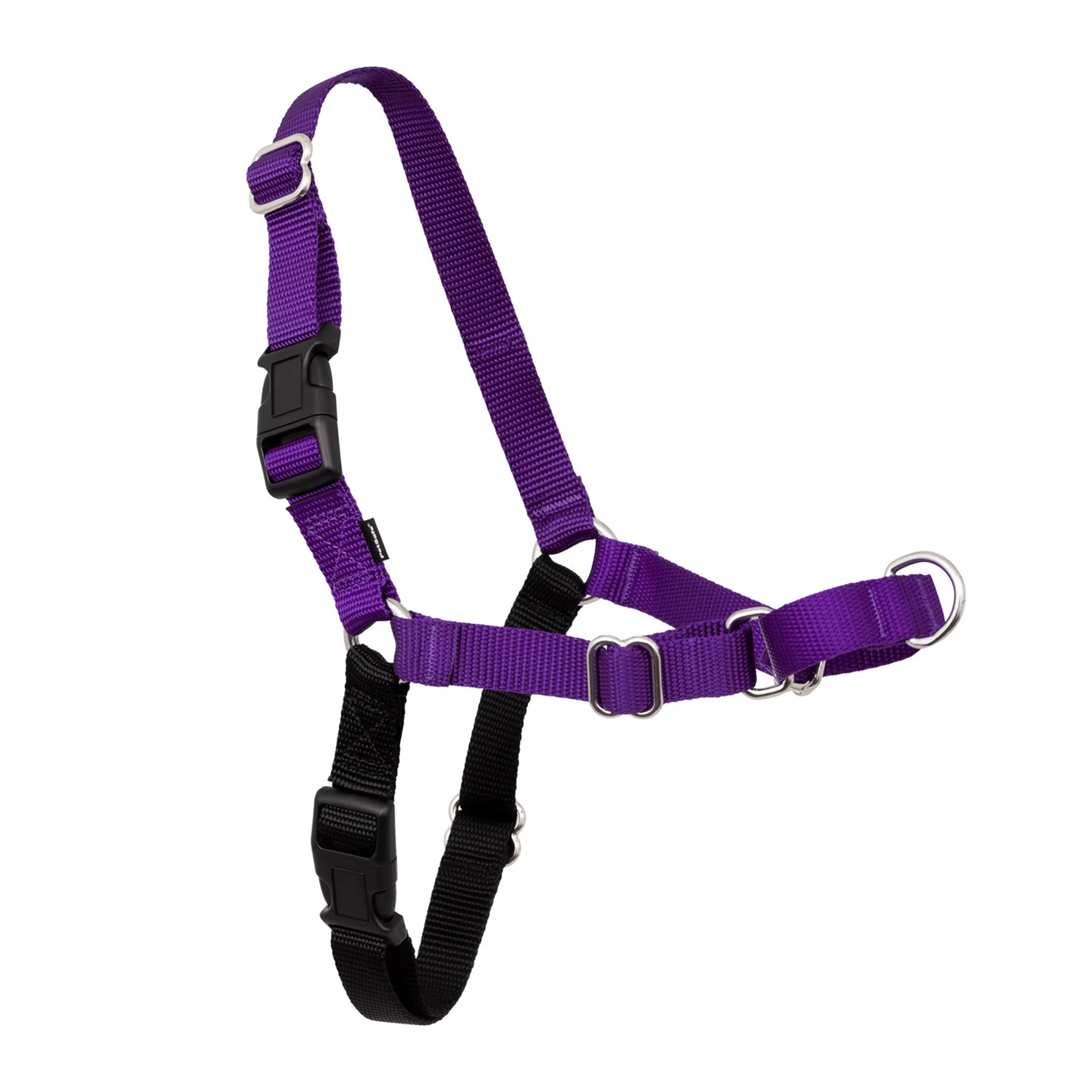 Elegant PetSafe Easy Walk Harness for Dogs – No-Pull Front Chest Leash Attachment Medium Deep Purple Black Top-Quality