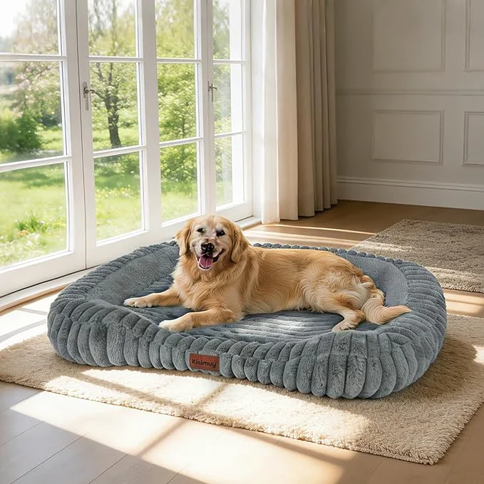 Proven Orthopedic Dog Bed for Extra Large Dogs Comfort-Sided Calming Pet Bed Couch Trendy