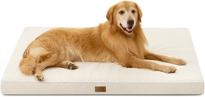 Fine Big Dog Bed for Giant Dogs Rectangular XXL Orthopedic Dog Beds Extra Large Responsible
