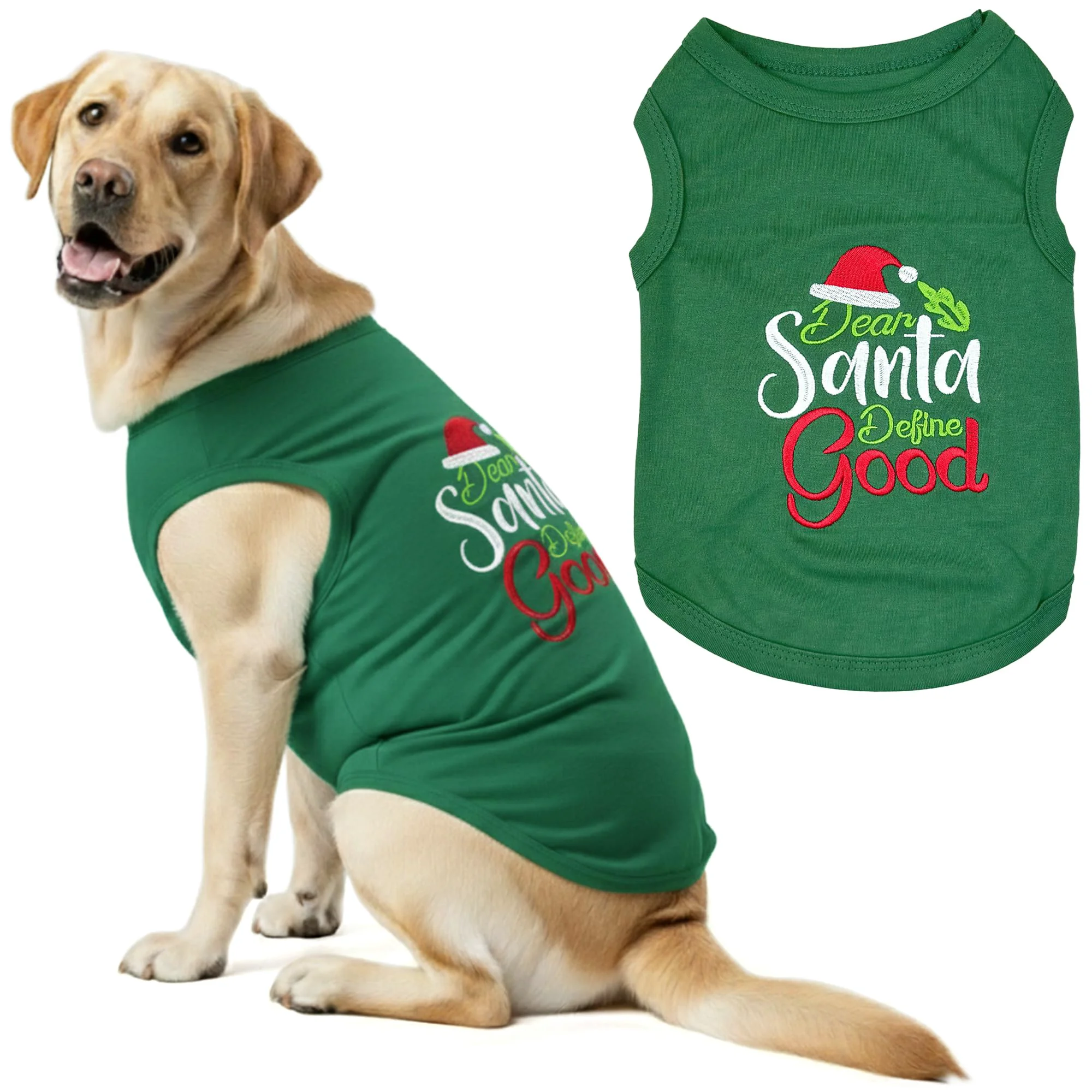Proven Parisian Pet Dog Tshirt Dear Santa VisaMastercardMaestroApple PayDiscoverShop Pay High-Quality
