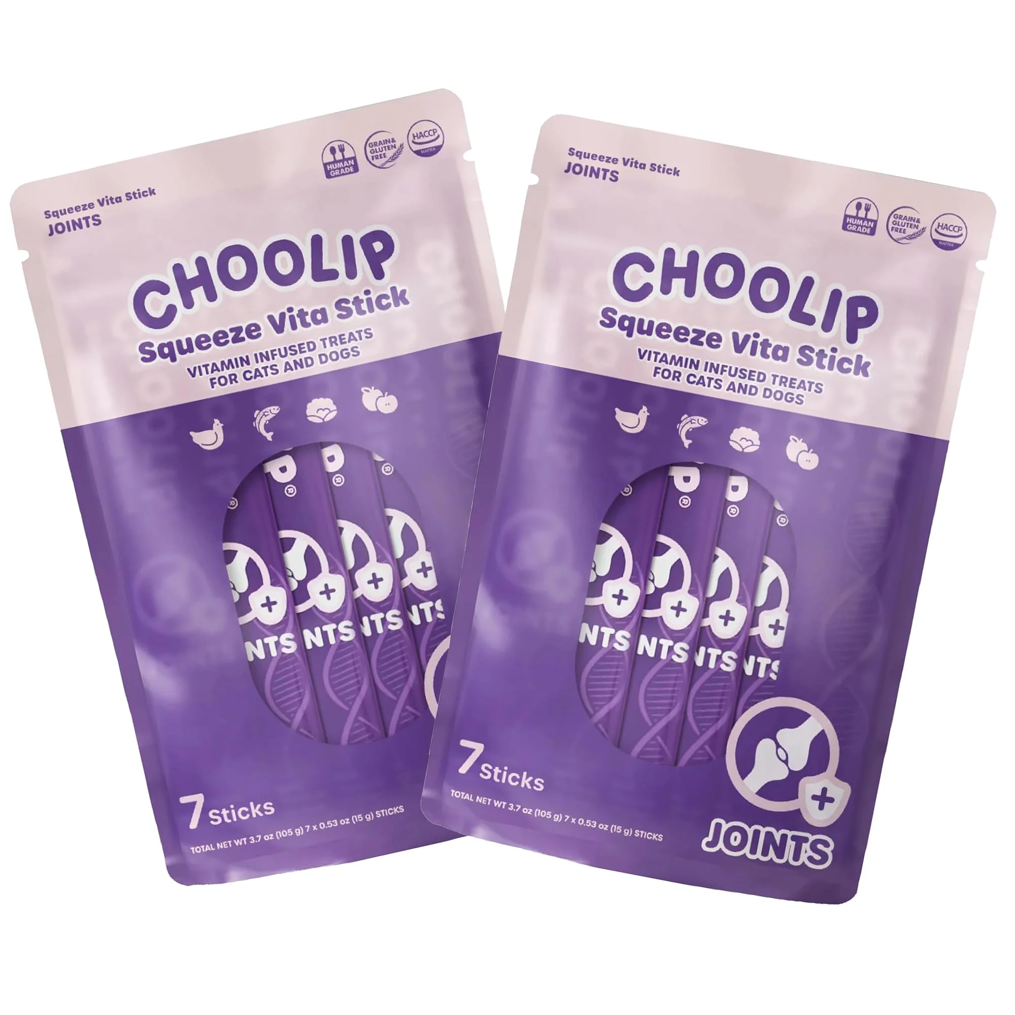 Superior Choolip Squeeze Vita Stick – 14 Sticks Vet-Formulated Joint Support for Pets Detailed