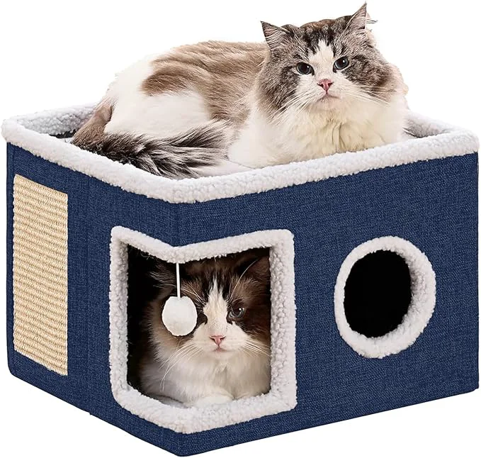 Advanced Cat Beds for Indoor Cats Large Cat Cave Sustainable