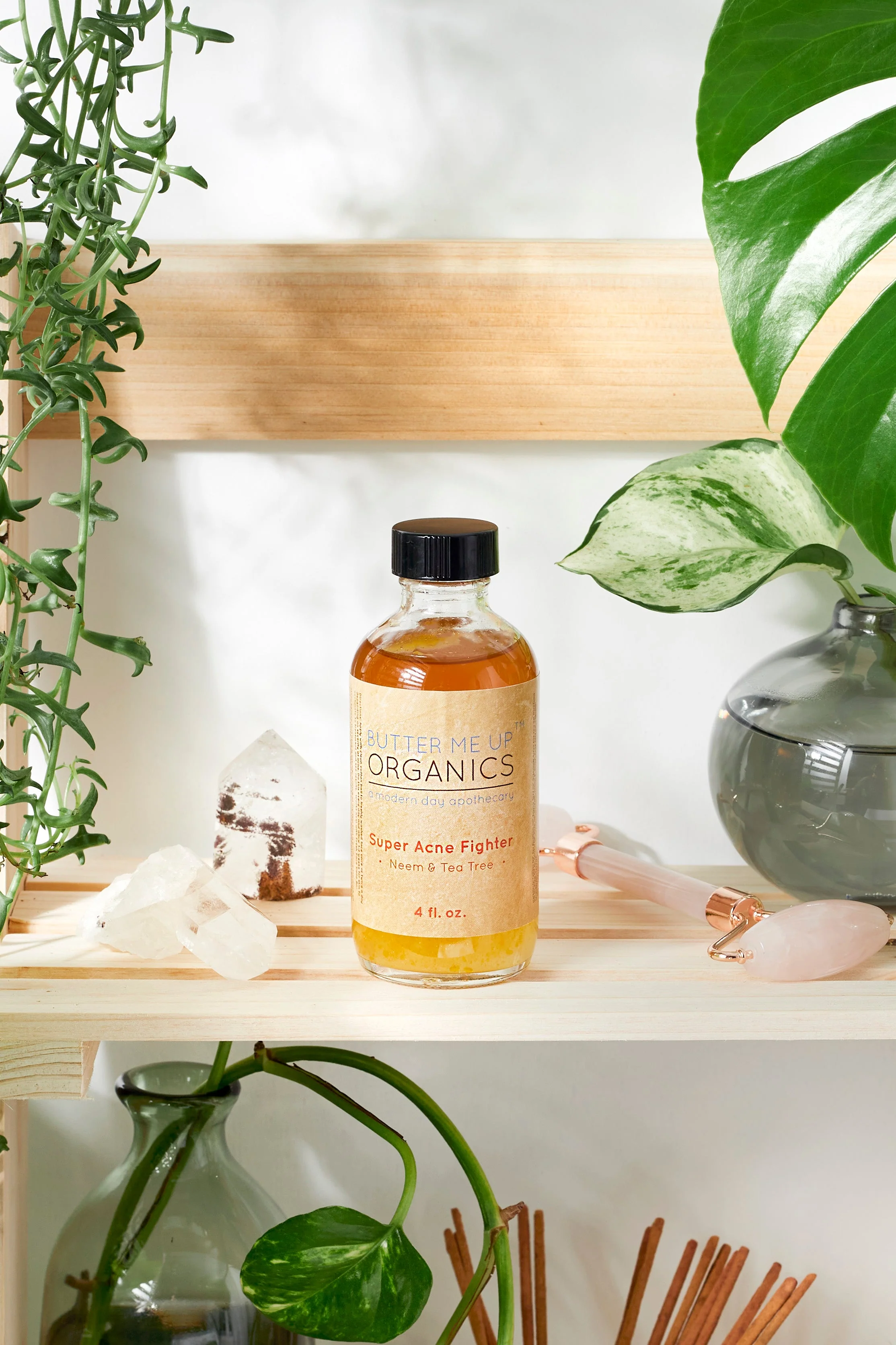 Certified Super anti-acné Traitement bio de l’acné Acné Huiles essentielles Traitement naturel de l’acné Cicatrices d’acné Acné hormonale Acné kystique Contemporary
