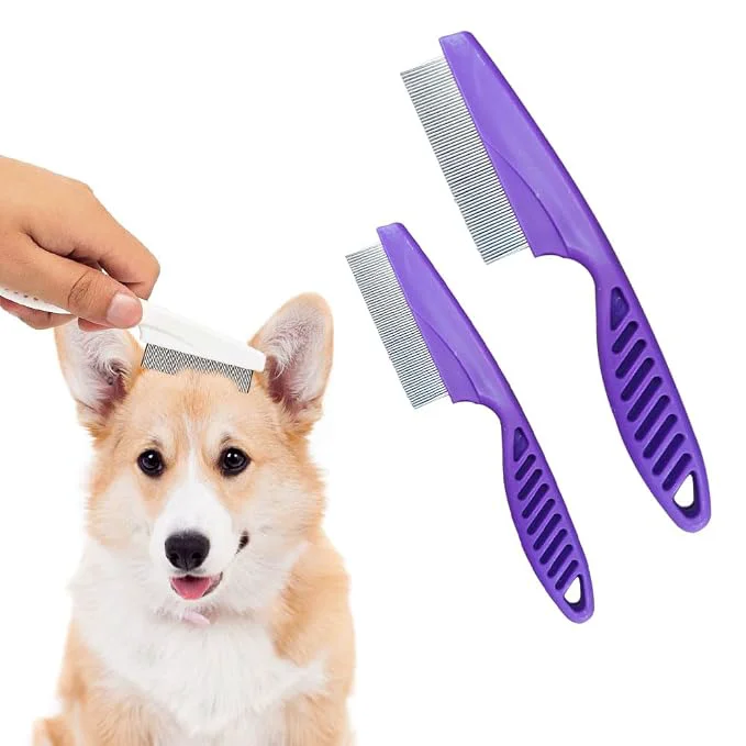 Contemporary 2 Pack Multifunctional Pet Comb Upgrade Pet Grooming Brush Tear Stain World-Class
