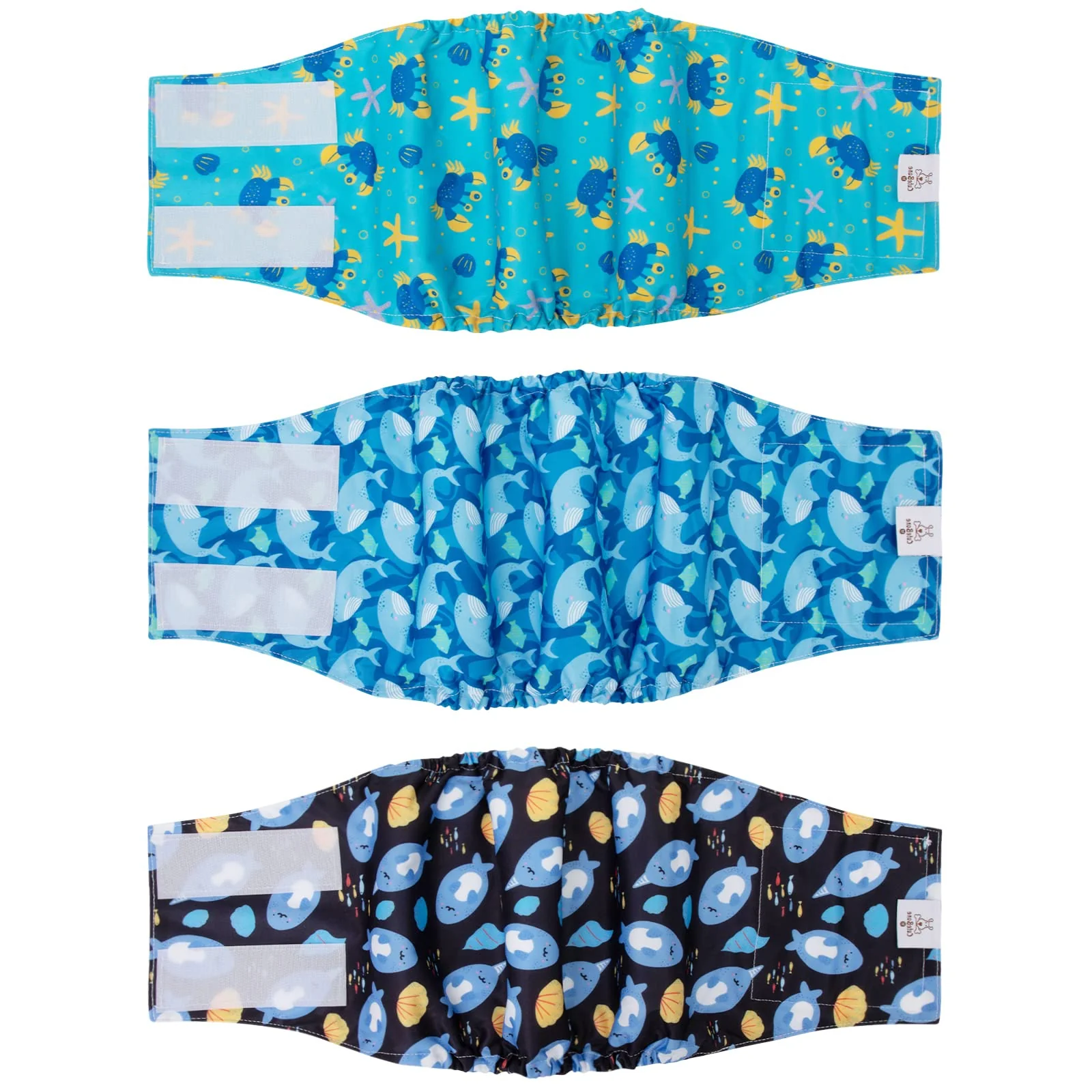Exceptional CuteBone Belly Band for Dogs Male Reusable Diapers – Washable Wrap DM36L Versatile