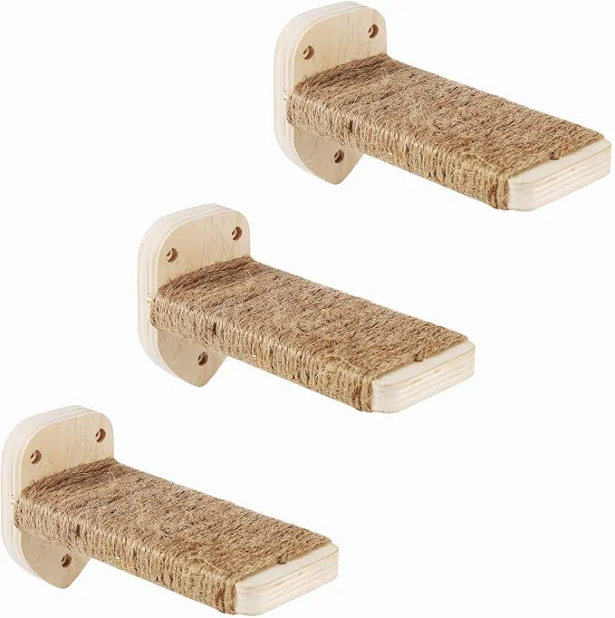 Consistent 3-in-1 Cat Climbing Wall Steps Classic