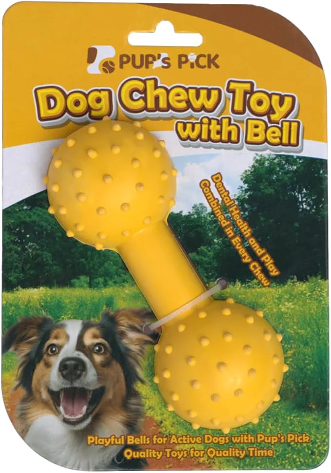 Reusable Pup’s Pick Dog Chew Toy with Bell Reliable