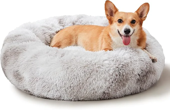 Optimized WESTERN HOME WH Calming Dog Cat Bed Anti-Anxiety Donut Cuddler Warming Cozy Certified
