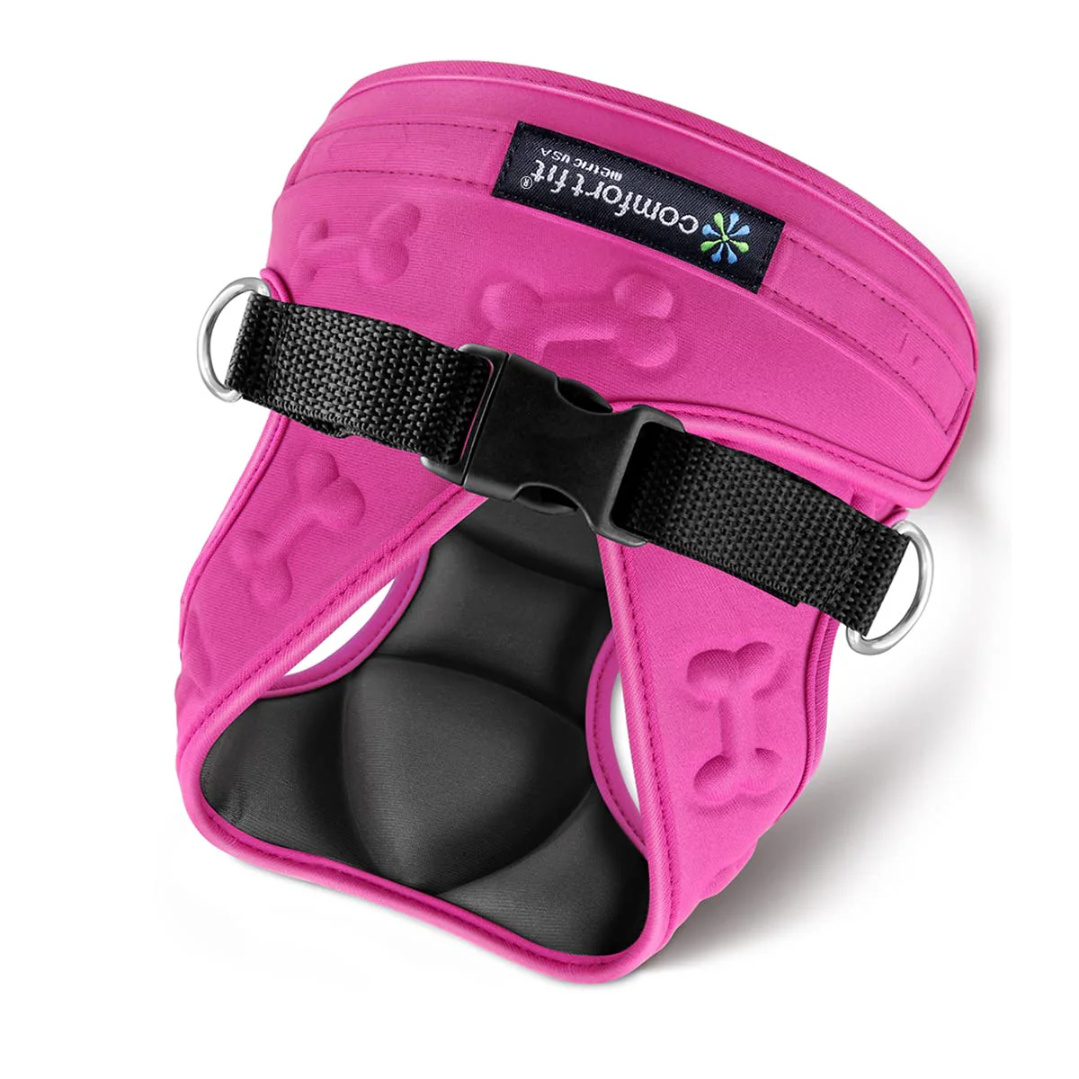 Environmentally Friendly Metric USA Comfort Fit All Weather Step-in Dog Harness – Adjustable Small to Medium Dogs Soft Padded Easy Walk Vest Fine