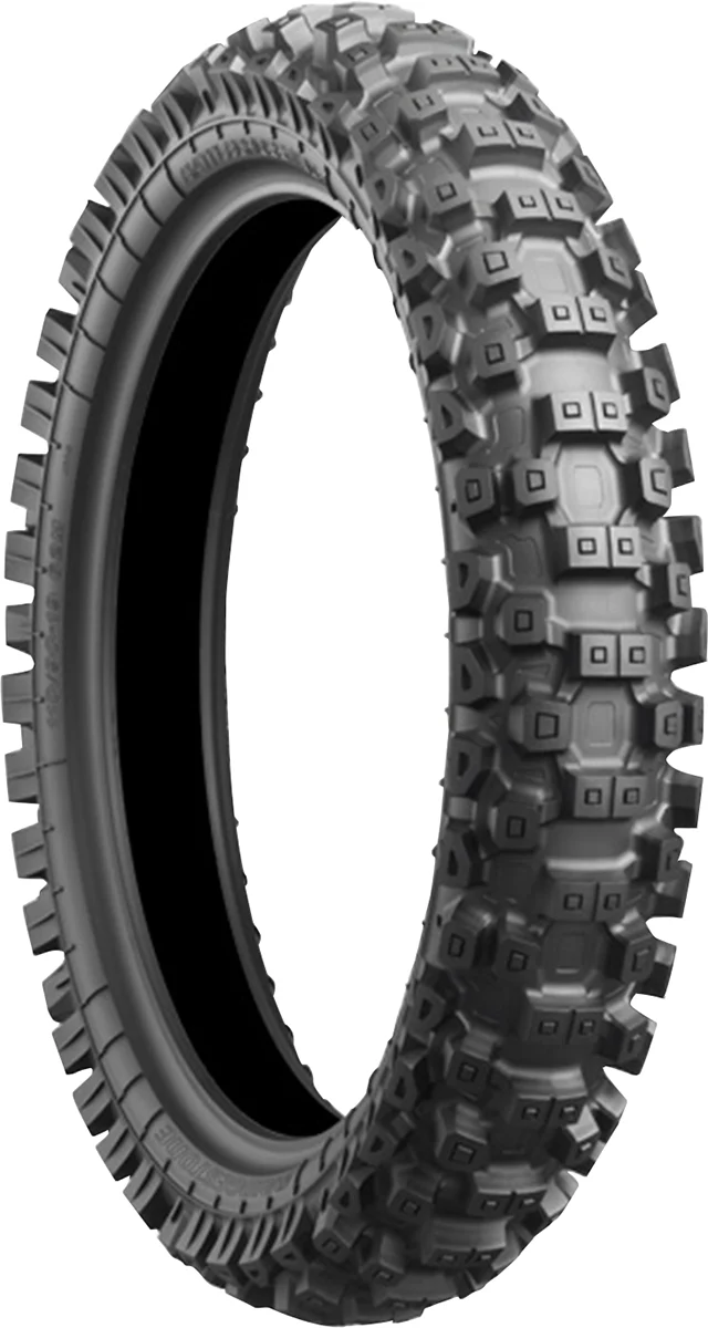 Effective BRIDGESTONE Tire – Battlecross X30 – Rear – 90 100-16 – 52M 7207 Smooth