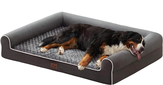 Practical Large Dog Beds Large Sized Dogs 45x35x7 Inch Orthopedic XXL XL Dog Bed High-End