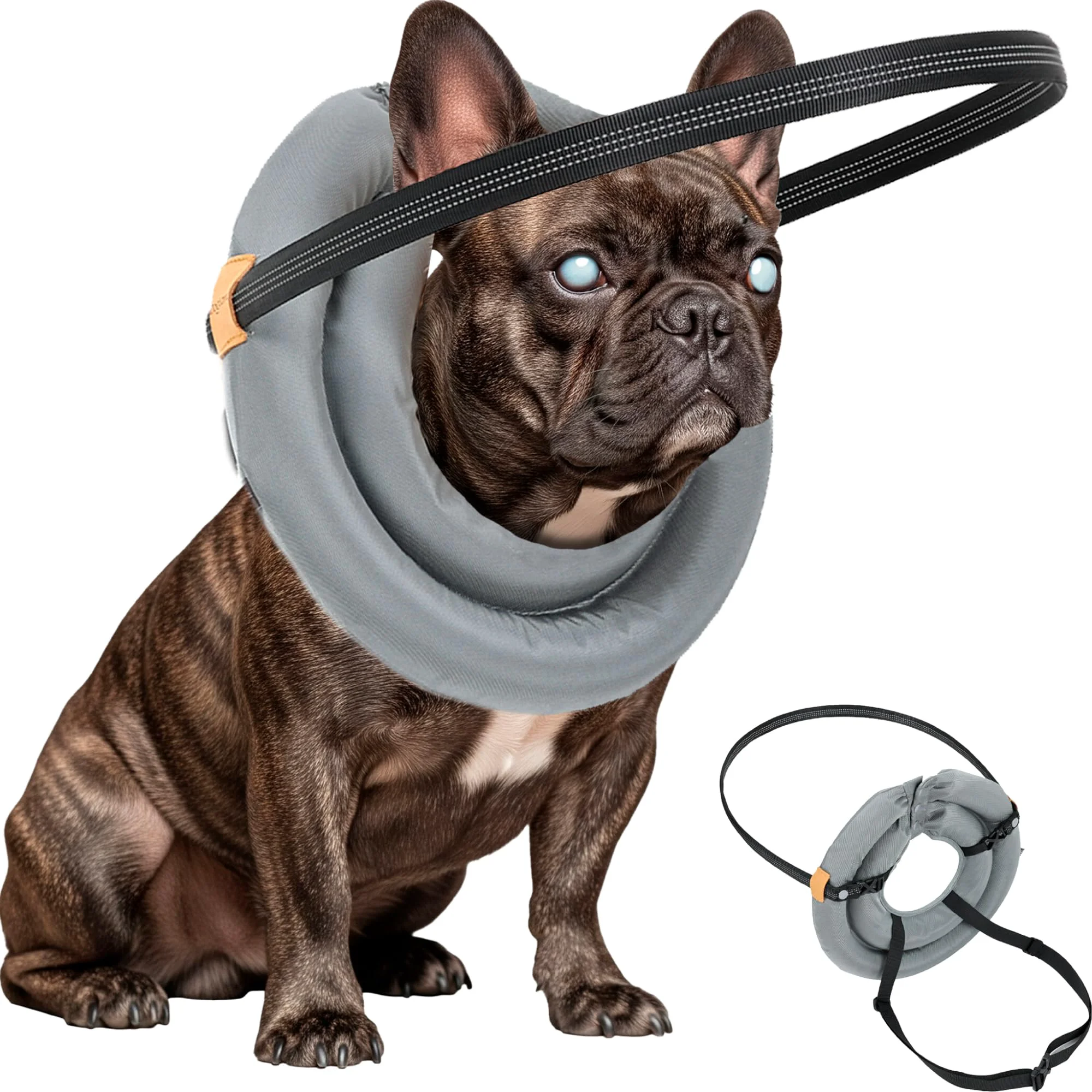 Recyclable Blind Dog Bumper Lightweight Harness for Dogs Cats Adjustable Guiding Device Selected