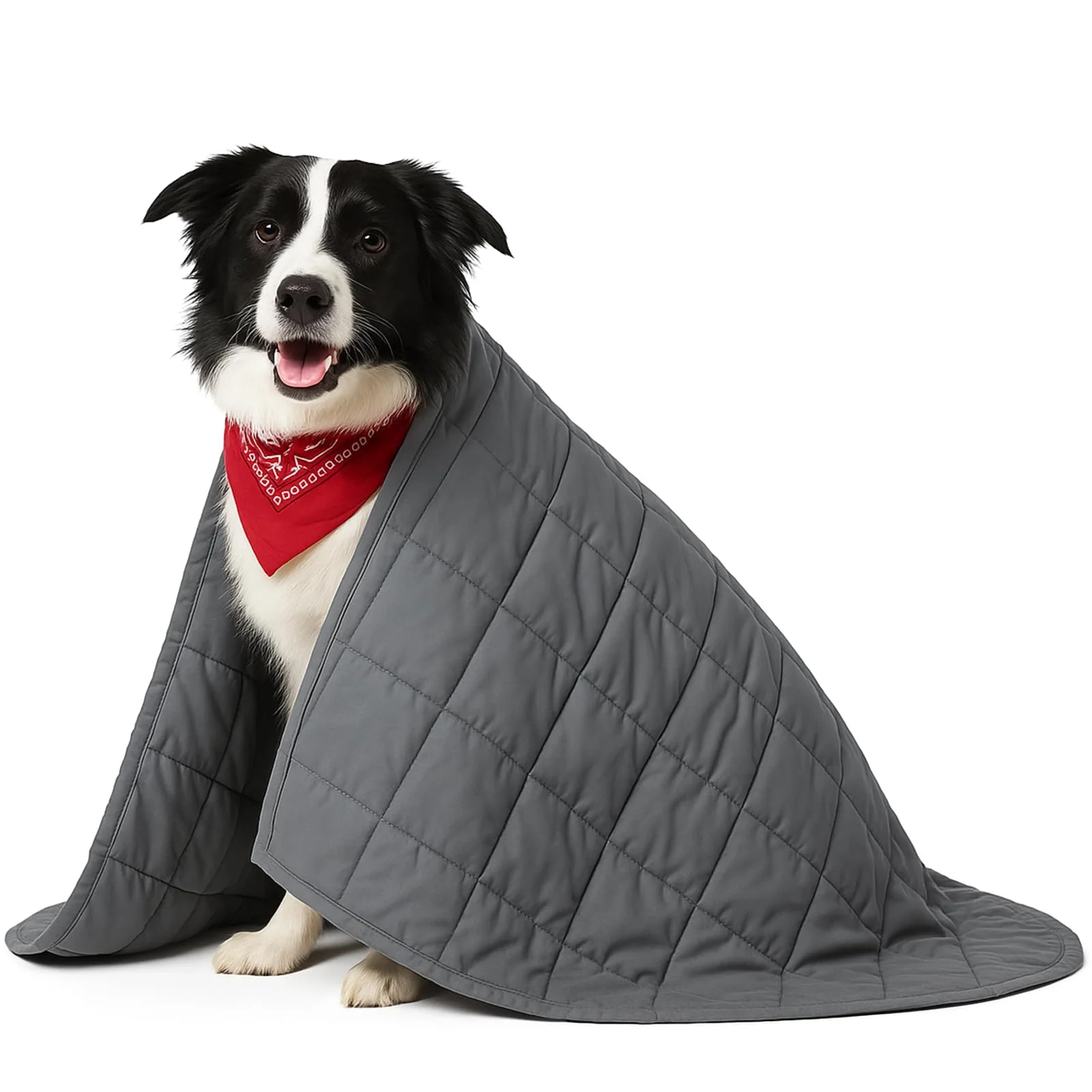 Elegant Geiserailie 36×48 Weighted Blanket for Dogs – Soft 7-Layer Non-Toxic Beads Calming for Medium to Large Dogs Natural