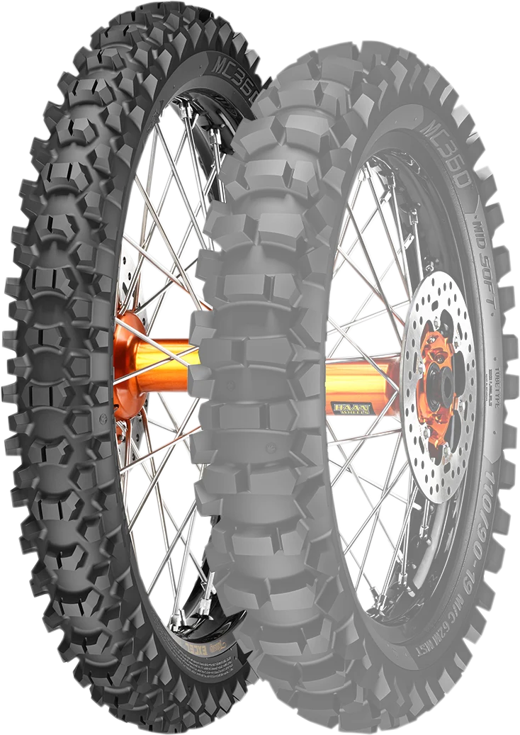 Expertly Made METZELER Tire – MC360™ Mid-Soft – Rear – 120 80-18 – 62M 3822900 Refined