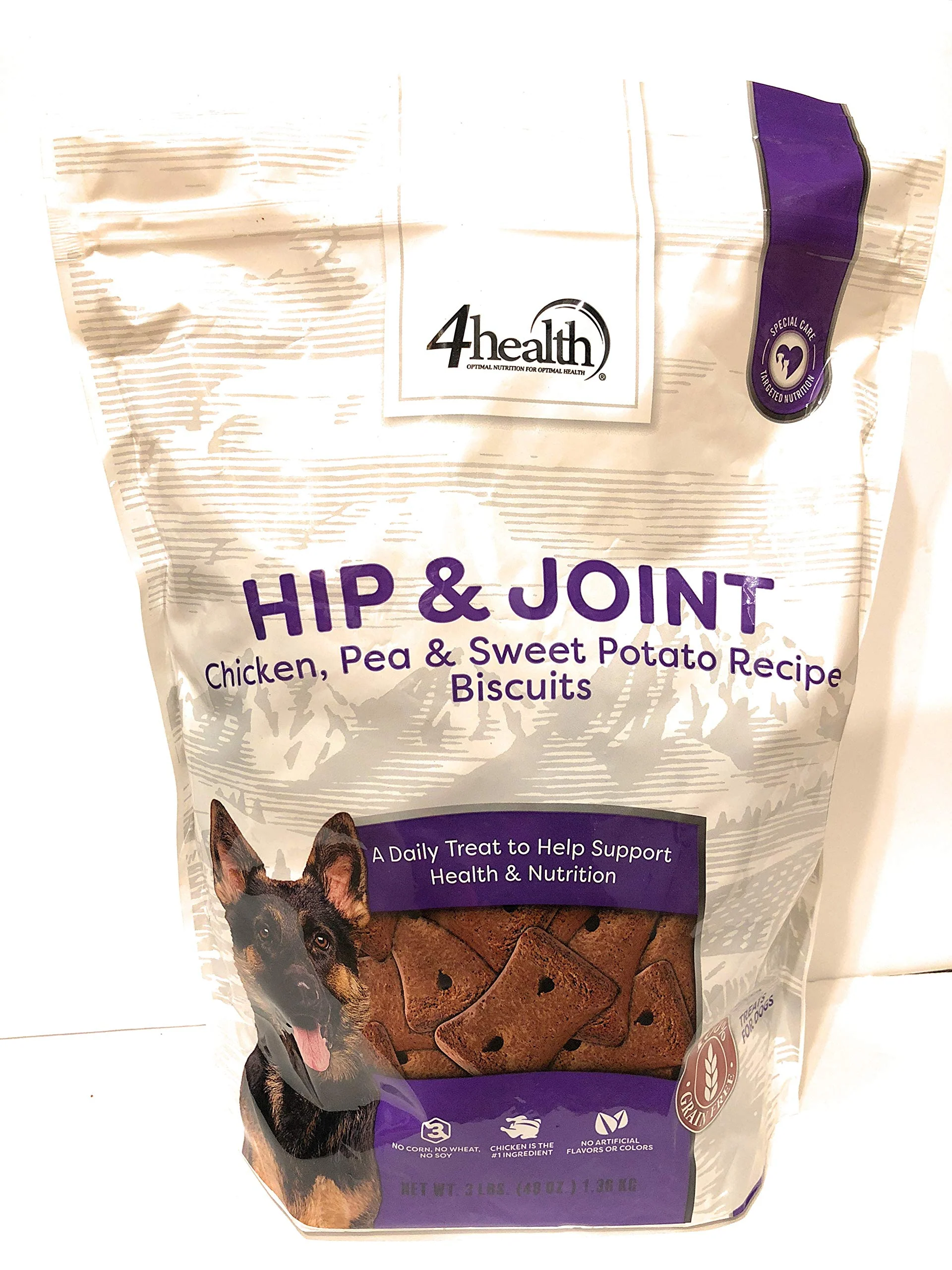 Specialty 4health Hip Joint Chicken Sweet Potato Treats – Grain 3 lb Flexible