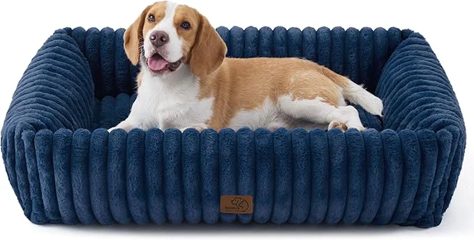 Pure Bedsure ComfyFleece™ Cute Dog Beds Large Sized Dog Versatile