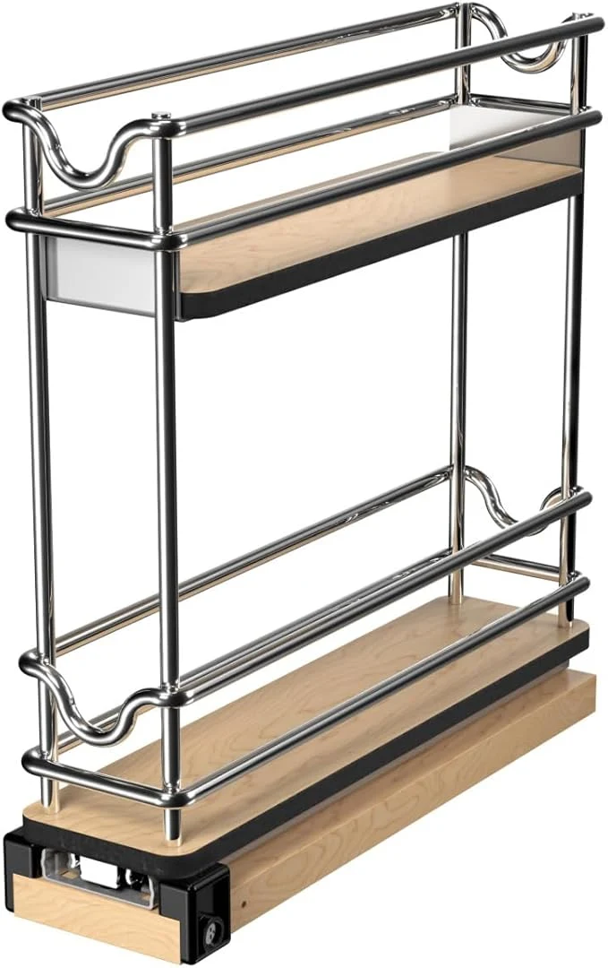 Reliable Rev-A-Shelf 3 Pullout Organizer for Cabinets 2 Tier Narrow Upright Shelf 5WU2-3N1-1About ThisOverview High-End